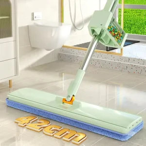 Homettler Mops Cleaning New Design Hand Free Washing 360 Degree Flat Magic Mop Microfiber Household Product Cleaning Floor