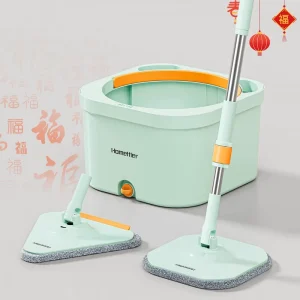 Homettler Mops Customized Professional Floor Cleaning Mop Eco Friendly High Dehydration Rate Mop With