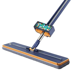 Homettler Mops Hot Sell Multifunction Wood Floor Tile Wall Flat Mops Home Wash Free Mops Wet and Dry Dual Use Cleaning Floor Mop
