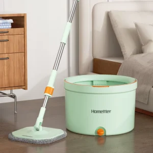 Homettler for Best Selling Magic for 360 Rotatable Adjustable Self Wringer Telescopic Handle Wet Dry Separate 2