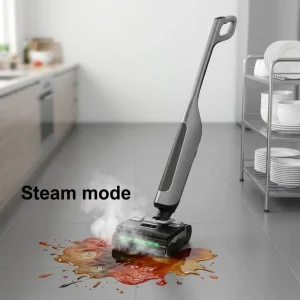 Hot Air Drying Self-Cleaning Floor Washer, Wet and Dry Vacuum Cleaner