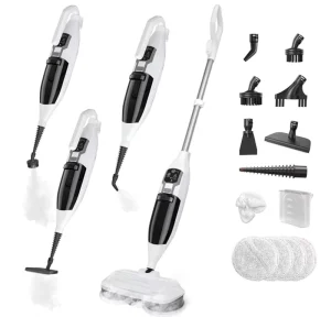 Hot Selling 10 in 1 Multifunction Cleaning Tools Detachable Water Tank Kitchen Cleaner Durable Automatic Steam Floor Washer