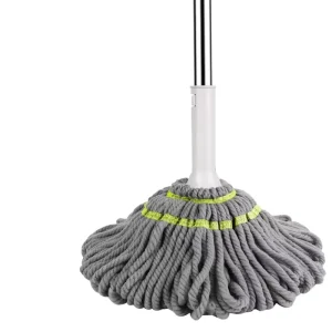 Hot Selling Customized Color Replaceable Cleaning Microfiber Twist Floor Mop For Home Use