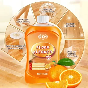 Hot Selling Eco Friendly Multifunctional Antibacterial Floor Cleaning Liquid for Household Floors Powerful Stain Remover