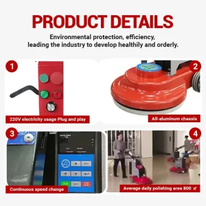 Hot Selling LJ 288 Floor Grinder Without Steel Wool and zero Pollution for Standalone Villas and Row Houses