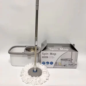 Hot Selling Mops Cleaning Floor 360 Degree Rotating Microfiber Absorbent Spin Mop and Bucket Set
