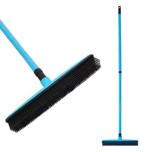 Hot Selling Pet Carpet Hair Remover Scrubber Dust Free Hand Towel Rubber Floor Brush Cleaning Dog Broom