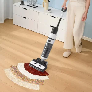 Cordless Wet Dry Vacuum Cleaner Floor Washer Cleaner Vacuum for Hard Floor