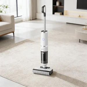Household 0.6L Water tank Cordless Wet and Dry High Pressure Smart Vacuum Cleaner Floor Washer