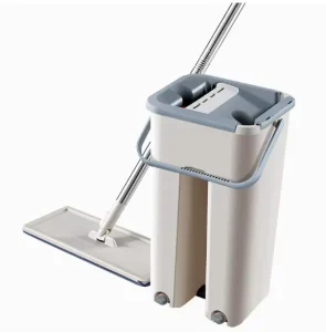 Household Clean Sewage Separation Mop Rotatable Lazy Absorbent Mop Free Hand Washing Microfiber Flat Mop