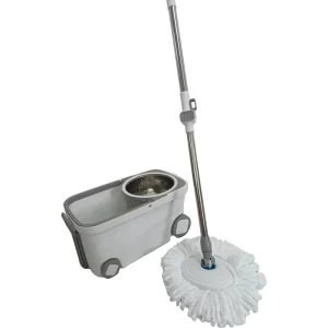 Household Cleaning Factory Supplier Latest Spinning Mop with Washing and Drying Bucket with Wheels and Handle