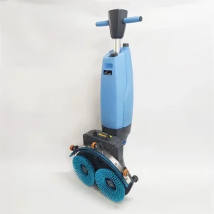 Household Cleaning Machines Double Disk Design 360 Rotatable Manual Floor Scrubber for Electric Driver Washing Machine with Ce
