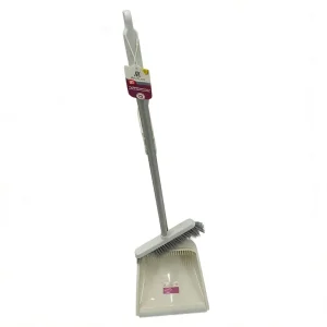 Household Cleaning Set with Broom, Dustpan, Sweeper, Water Scraper, and Garbage Scoop