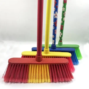 Household Floor Broom with Handle