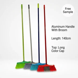 Household Floor Cleaning Nice Design Aluminum Handle With High Quality Broom and Dustpan Set