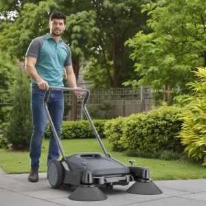 Household Hand-Push Manual Floor Sweeper