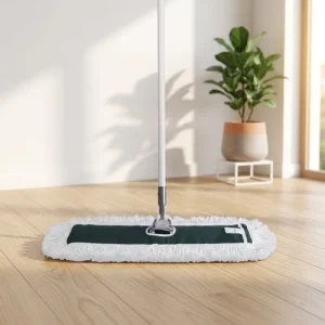 Household Heavy Duty Aluminum Pole Flat Dust Mop with Manual Wringing