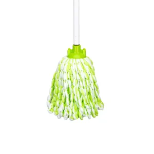 Household Heavy-Duty Cotton Wet Waxing Floor Mop with Long Handle
