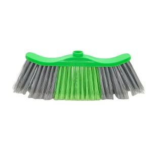 Household Item Soft Bristle Green Efficient Cleaning Sweeping Brush Broom Floor Broom Head for Home Office Hall