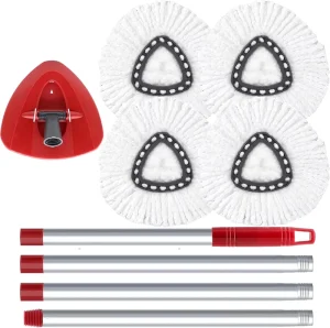 Household Items Cleaning Supplies Spin Mop Head Replacement Microfiber Mops Cleaning Floor Mop Pads
