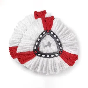 Household Microfiber Mop Cloth for Floor and Wall Cleaning, Triangular Mop Head