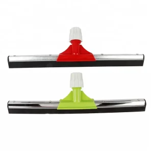 Household Silicone and EVA Sponge Floor Water Wiper with Steel Handle