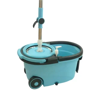 Household Spin Twist Mop Head with Steel Handle and Pole