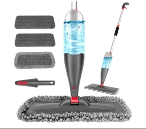 Household Spray Mop with Microfiber Pad and Water Tank 240-800ml