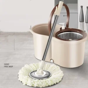 Household Steam Mop with Microfiber Mop Bucket