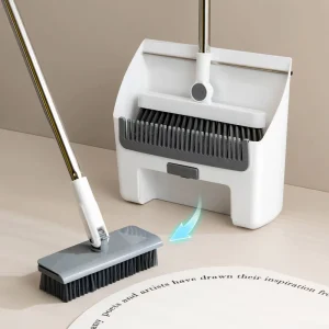 Household Three in one Powerful Brush Head Brooms Dustpans Broom and Dustpan Set
