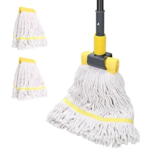 Household and Commercial Cotton Wet Waxing Floor Mop for Hotels and Schools
