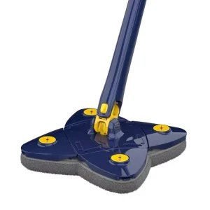 Hydraulic Dual-Purpose Wet and Dry Absorbent Floor Mop with Telescopic Handle