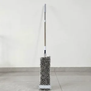 IMAXX High Durability Lightweight Hand Free Self Wash Chenille Flat Mop with 90% 100% Dehydration and No Bucket