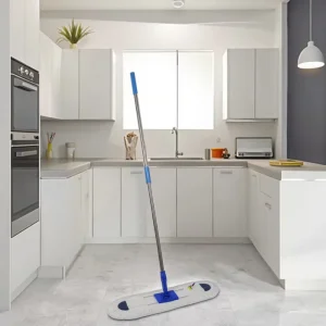 Indoor Flat Steel Pole Handle Dust Mop, 40/60/80/90/110 cm