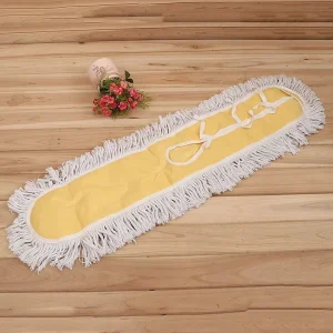 Indoor Floor Cleaning Flat Mop Dust Pad Replaceable Cloth Head Factory Direct Sale Home Refill Cotton Material High Durability