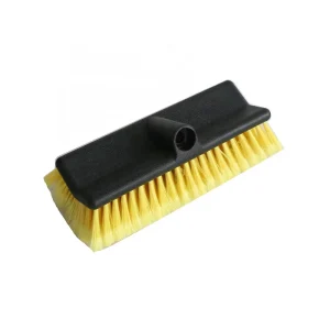 Indoor Outdoor Sweeping Broom Stiff Bristle Deck Brush Floor Cleaner Scrubber Dual-Surface Grout Brush Wall Brush