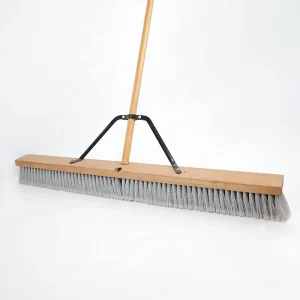Indoor and Outdoor Road Deck Floor Cleaning Brush with Two Handle Holes