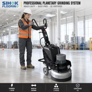 Industrial Cement Floor Refurbishment Grinder Gear Driven Concrete Surface Preparation Polishing Machine CE