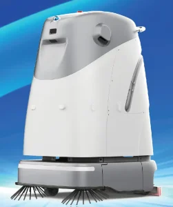Industrial Cleaning Robot Floor Scrubber Sweeper Vacuum Cleaner with Auto Navigation 72L Water Tank and App Control