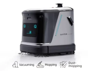 Industrial Cleaning Robot Scrubbing Mopping App-Controlled Auto Charge with LDS, SLAM, and VSLAM Navigation