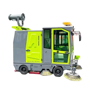 Industrial Commercial Electric Ride-On and Walk-Behind Floor Sweeper with Engine and Motor, 625kg
