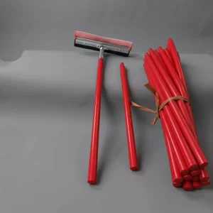 Industrial Commercial Wooden Broom Handle, Painted Finish, Broomstick