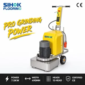 Industrial Concrete Floor Grinder Gear Driven Polishing Machine for Epoxy Coating Removal and Surface Preparation CE