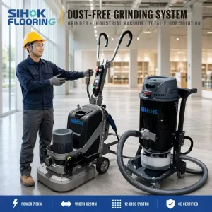 Industrial Concrete Floor Polisher Machine 380V Gear Driven for Surface Refinement
