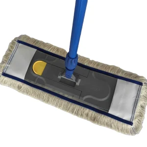 Industrial Cotton Floor Dust Mop with Adjustable Steel Handle
