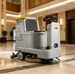 Industrial Electric Commercial Floor Scrubber ST-X600 Driving Type Floor Scrubber for Factory Workshop Cleaning