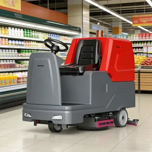 Industrial Electric Floor Scrubber Dryer for Warehouses