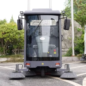 Industrial Electric Ride-on Floor Sweeper for Warehouse and Factory Road Cleaning