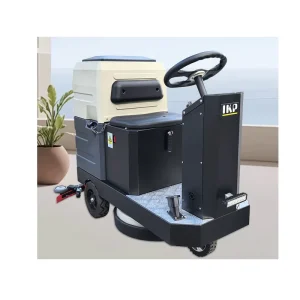 Industrial Epoxy Cordless Ride-On Double-Brush Floor Scrubber