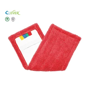 Industrial Flat Mop Quick-Dry Microfiber Cloth Replaceable Reusable Mop Pad